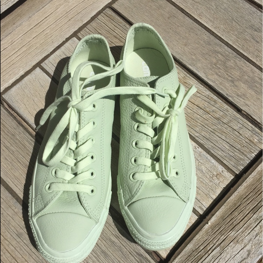 Leather Converse All Star Low Top Unisex Shoe